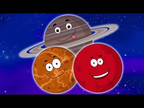 Видео: Планеты Песни | узнать солнечную систему | 9 планет для детей | Planets Songs | Eudcational Rhyme