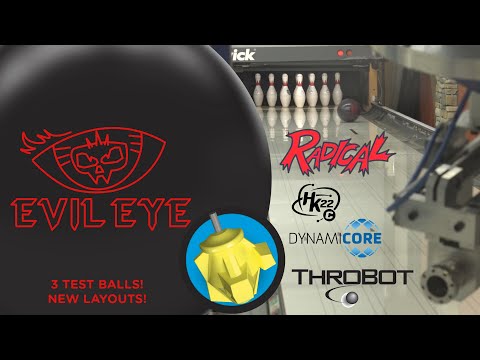 Видео: Radical Bowling // EVIL EYE // Обзор ThroBot Ball // URD 23.10.2025