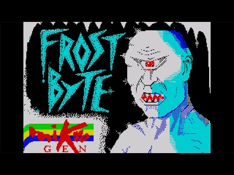Видео: Frost Byte. ZX Spectrum. Прохождение
