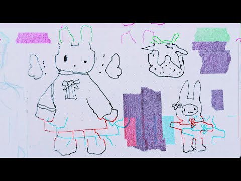 Видео: lo-fi asmr sketchbook tour  | обзор на скетчбук в формате асмр о-о