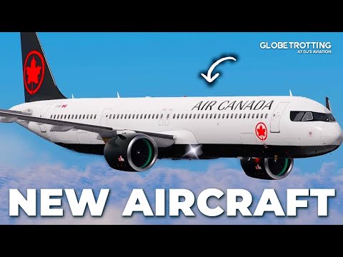 Видео: ВОСХИТИТЕЛЬНЫЙ новый самолет Air Canada