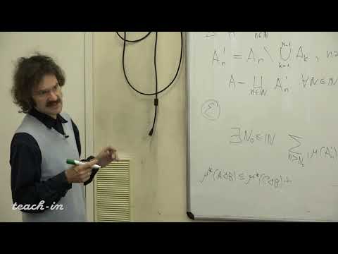 Видео: Панин А.А. - Функциональный анализ.Часть 1 - 2. Измеримые функции