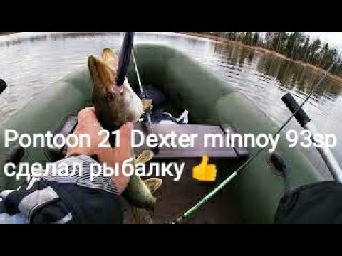 Видео: Воблер Pontoon21 Dexter Minnow 93 SP-SR просто сделал рыбалку!Сегодня поклевки только на него!