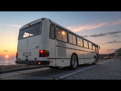 Видео: Легендарный автобус Mercedes-Benz O 404 (1992) – Немецкое качество навсегда
