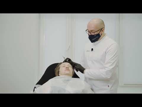 Видео: Применение Visсoderm Hydrobooster для глубокого увлажнения и поверхностного стретчинга морщин