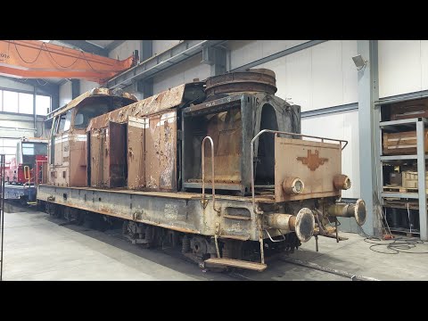 Видео: Модернизация на серия 55 Първо запалване на CAT C32 Locomotive Series 55  First Start of CAT C32 