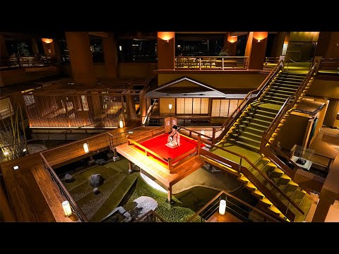 Видео: Красивый японский секретный онсэн-рёкан, прямо из аниме | Асиномаки-Онсэн Оокавасо