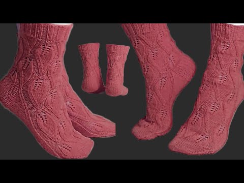 Видео: Носки спицами.#(2025.)