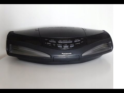 Видео: Panasonic RX-ED77 обзор кассетной части