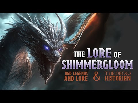 Видео: Дракон Мерцающий Мрак с легендами и преданиями D&D | Легенда о Дриззте