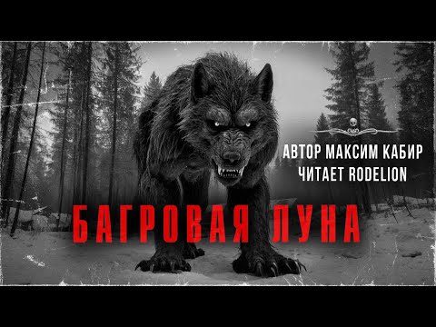 Видео: БАГРОВАЯ ЛУНА. Про оборотней. Автор Максим Кабир, читает Роделион | АРХИВЫ ССК