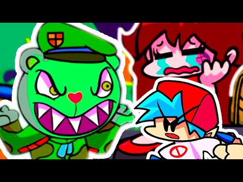 Видео: ФЛИППИ ОЗВЕРЕЛ ! У ГЁРЛФРЕНД СИНЯК ! - ЖЁСТКИЙ БОСС FRIDAY NIGHT FUNKIN VS Flippy Mod