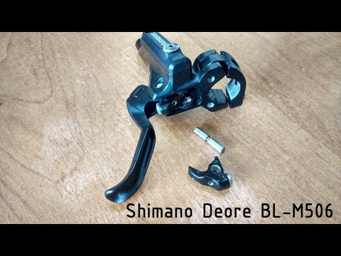 Видео: Разборка-сборка и модернизация ручки Shimano Deore BL-M506 (Disassembly-assembly and modernization)