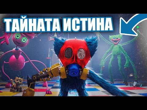 Видео: ИСТИНАТА ЗА СКРИТОТО ЧУДОВИЩЕ И НОВАТА PROJECT PLAYTIME ИГРА!