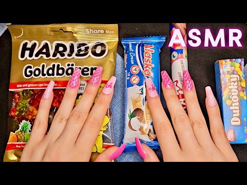 Видео: АСМР 🍬 Сладости *итинг, таппинг* | ASMR eating sweets 