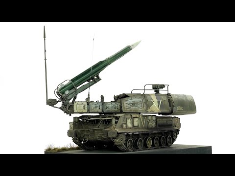 Видео: ЗРК Бук, Meng 1/35. СБОРКА И ПОКРАСКА! 9K37M1 BUK