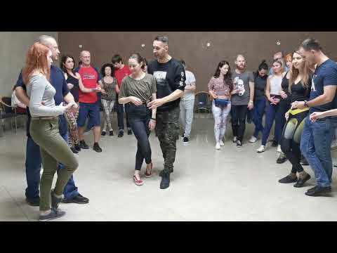 Видео: Пробный урок / Кресты в Урбанкиз /Илья Субачев и Александра Марченко / onlinekizomba.com