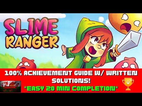 Видео: Slime Ranger — руководство по 100% выполнению задания с письменными решениями! *ЛЕГКОЕ прохождени...