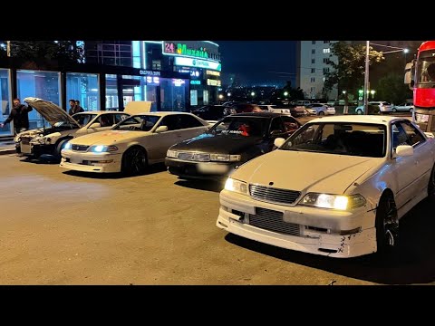 Видео: ДРИФТ НА НОЧНОМ TOUGE & ВЫСОКОСКОРОСТНОЙ ДРИФТ ПО ВЛАГЕ 100km/h+..