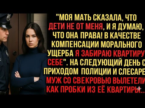 Видео: "Моя мать сказала, что дети не от меня, и я думаю, что она права! я забираю квартиру себе".