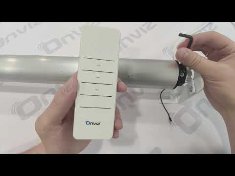 Видео: Настройка рулонной шторы (диаметр 55)