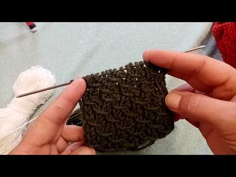 Видео: Красивый узор спицами для кардигана/Легкий теплый узор