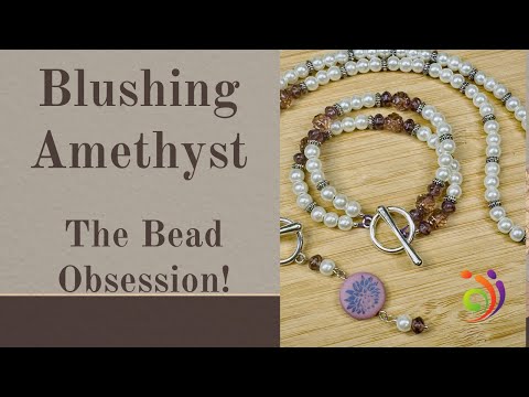 Видео: Коробка с бусинами Bead Obsession, цвет «Розовый аметист»!