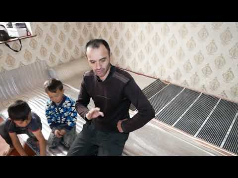 Видео: тарзи часпонидани тёплый пол