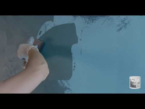 Видео: Декоративная Штукатурка AURA Veluor Silver