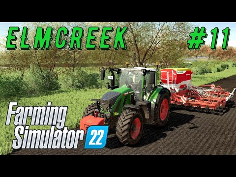 Видео: FS 22  - Делаю трактор мощнее.  Сею овёс - Фермер в ELMCREEK # 11