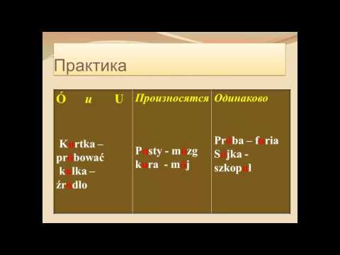 Видео: Мастер-Класс по фонетике польского языка от Светланы Серегиной и Olz.by