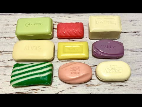 Видео: ASMR Soap/ cutting dry soap/ резка сухого мыла