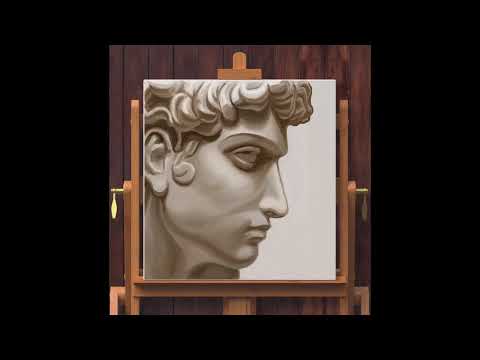 Видео: Рисование лица в профиль (timelapse)