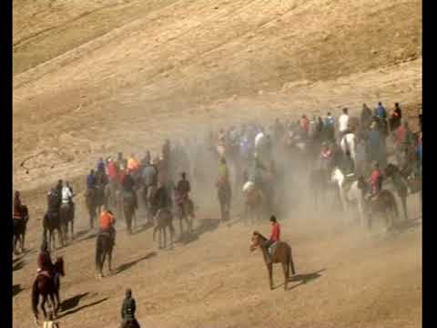 Видео: Бузкаши дар нохяи ш.Шохини дехаи Назарбои.(1)
