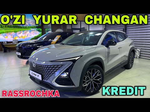 Видео: Changan Buxoroda Sport Car O'zi Yurar Changan AvtoMashinalari Чанган Бухорода Янги Модельари Келди
