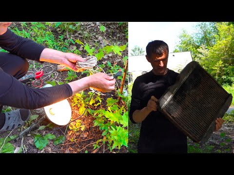 Видео: Бесплатное электричество из земли и старого радиатора