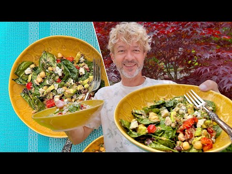 Видео: Время простых рецептов! Очень вкусный ЛЕТНИЙ САЛАТ с тунцом, нутом и авокадо