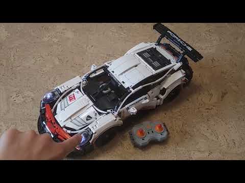 Видео: Вот вся мощь багги мотора! Моторизация набора LEGO technic 42096 (версия 4)