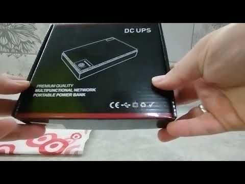 Видео: Розпаковка Джерело безперебійного живлення Andes DC1018P 18W 8800mAh 12V/9V/5V для роутера