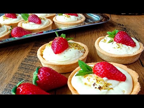 Видео: Лимонови🍋тарталети с ягоди 🍓