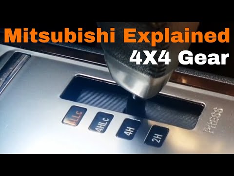 Видео: Как использовать Mitsubishi Super Select 4WD II [2H, 4H, 4hlc, 4llc]