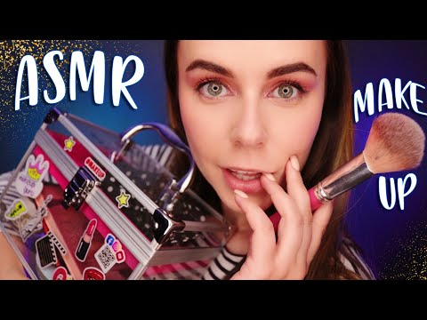 Видео: АСМР СОБЕРУ ТЕБЯ НА СВИДАНИЕ С КРАШЕМ 💄 MAKE UP FOR A DATE WITH UR CRUSH