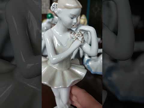Видео: Балет в фарфоре. Моя коллекция фарфоровых  балерин. Статуэтки балерин.
