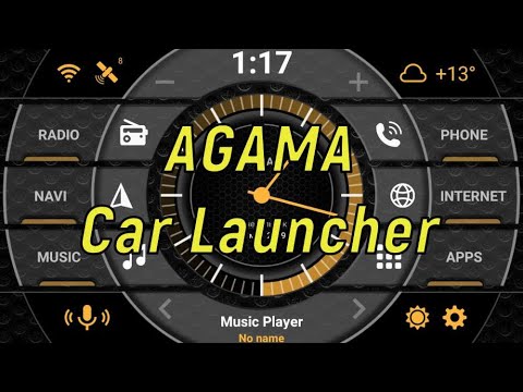 Видео: Agama.  Лучший лаунчер для автомобильной мультимедиа