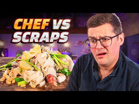 Видео: Шеф-повар готовит потрясающие блюда из отходов