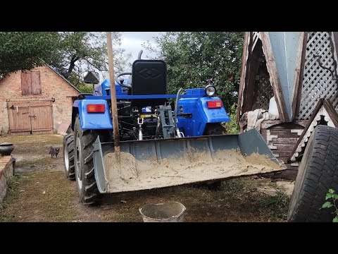 Видео: розширив можливості саморобного ковша до мінітрактора шифенг 240