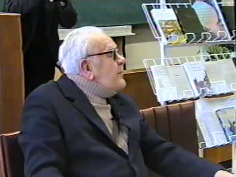 Видео: Сустрэчы ў БДУ. Янка Брыль 06.02.2003