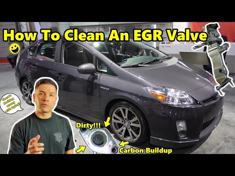 Видео: Как очистить клапан EGR на Toyota Prius 2010–2015 годов выпуска (код неисправности P0401)