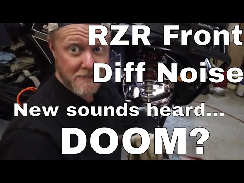Видео: Проблемы с шумом переднего дифференциала RZR 1000 и их устранение.