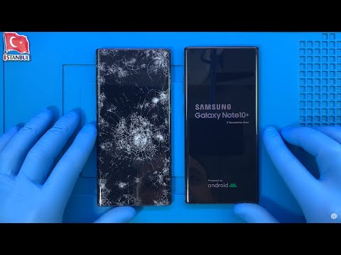 Видео: Samsung Galaxy Note 10+ замена экрана #samsunggalaxynote10plus